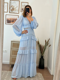 Robe en lin verte – Collection été